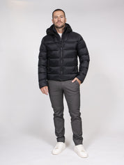 Fay Piumino con Cappuccio B999 NERO