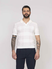 Mauro Ottaviani Polo Buttonless ZR244 PANNA