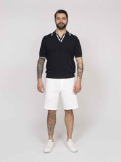 Paolo Pecora Polo In Cotone 6685 BLU