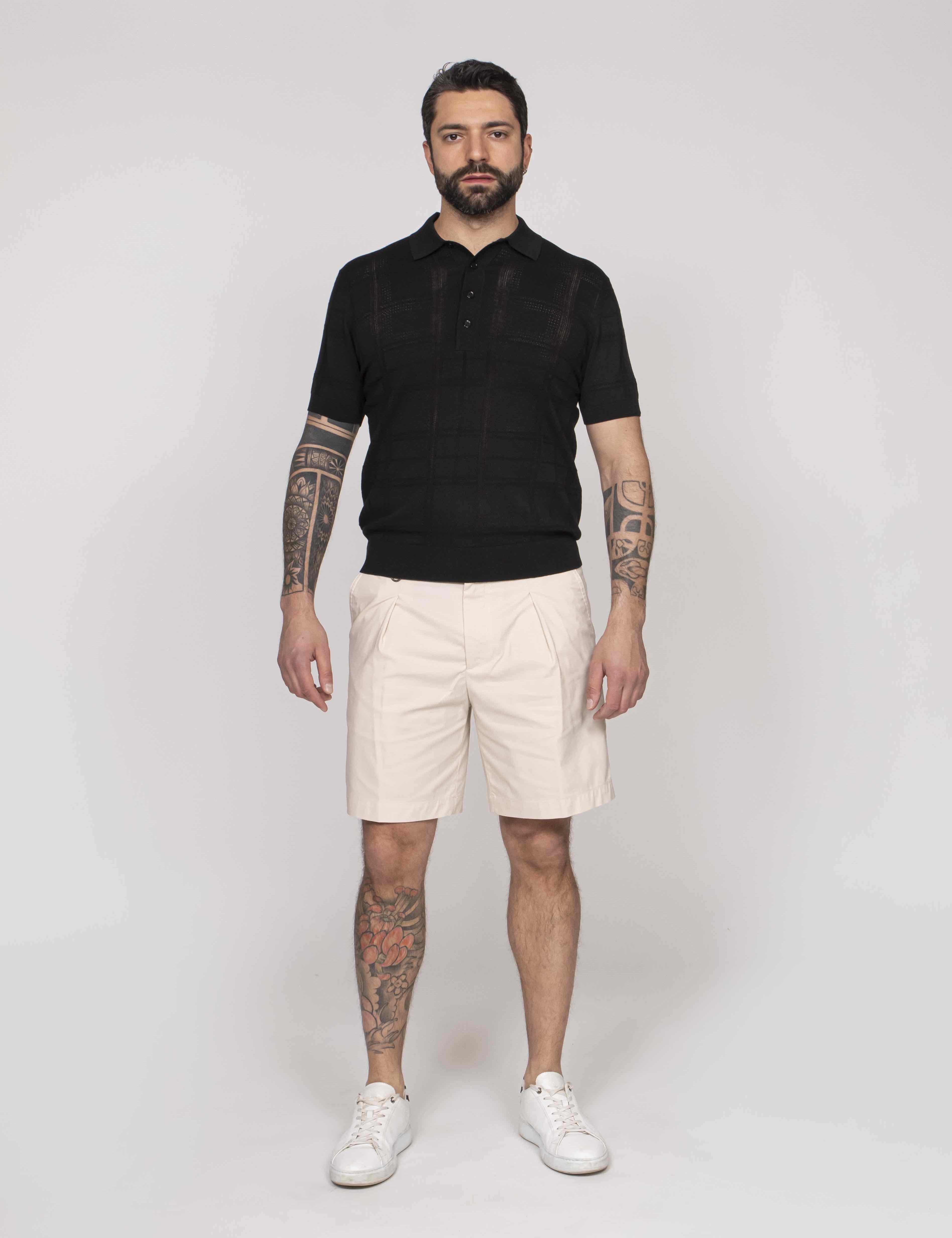 Paolo Pecora Polo In Cotone 9000 NERO