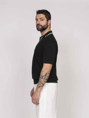 Paolo Pecora Polo In Cotone 9000 NERO