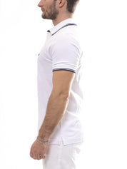Fay Polo In Cotone Stretch B001 BIANCO