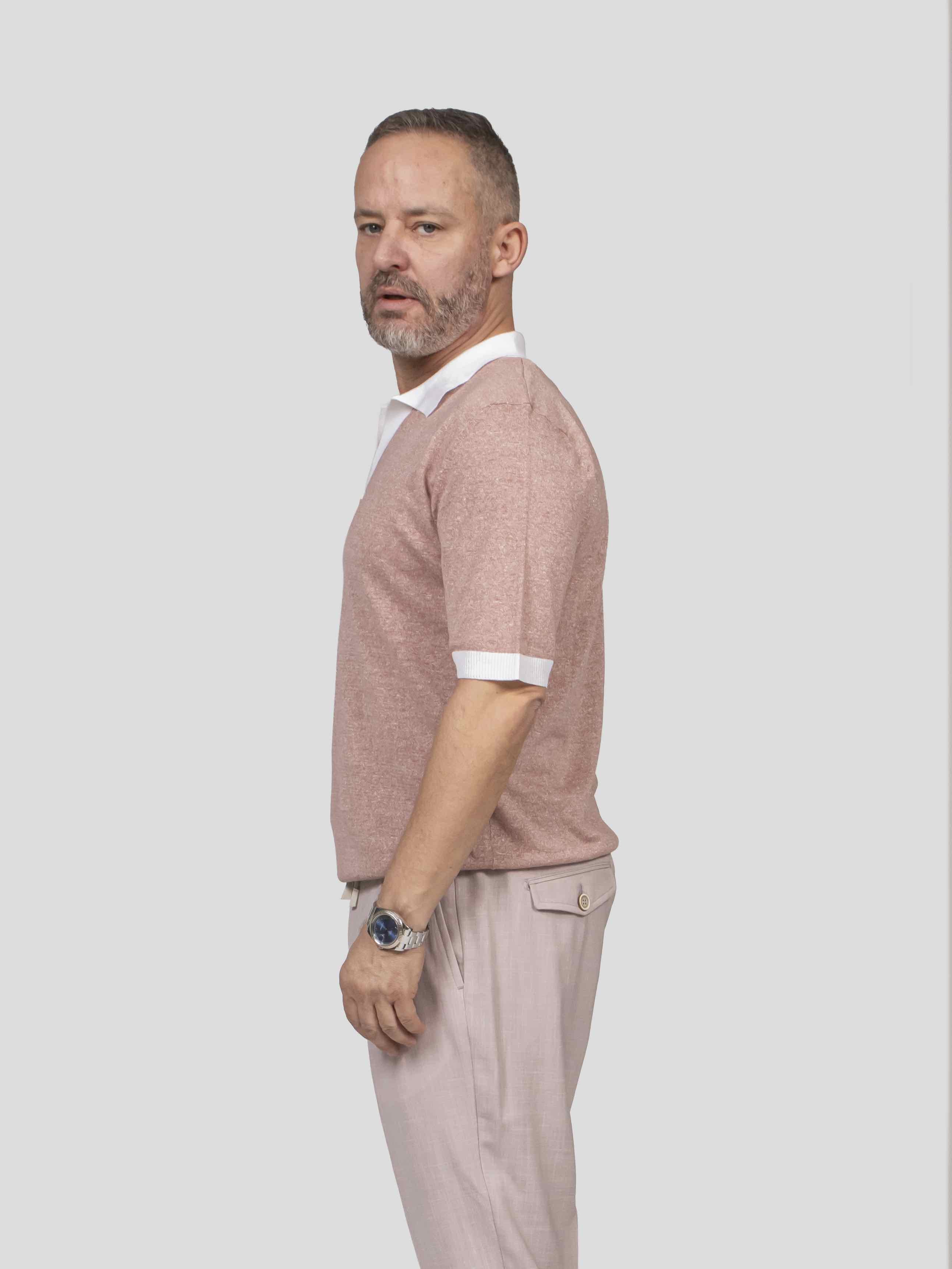 Eleventy Polo In Maglia 99-01 BIANCO