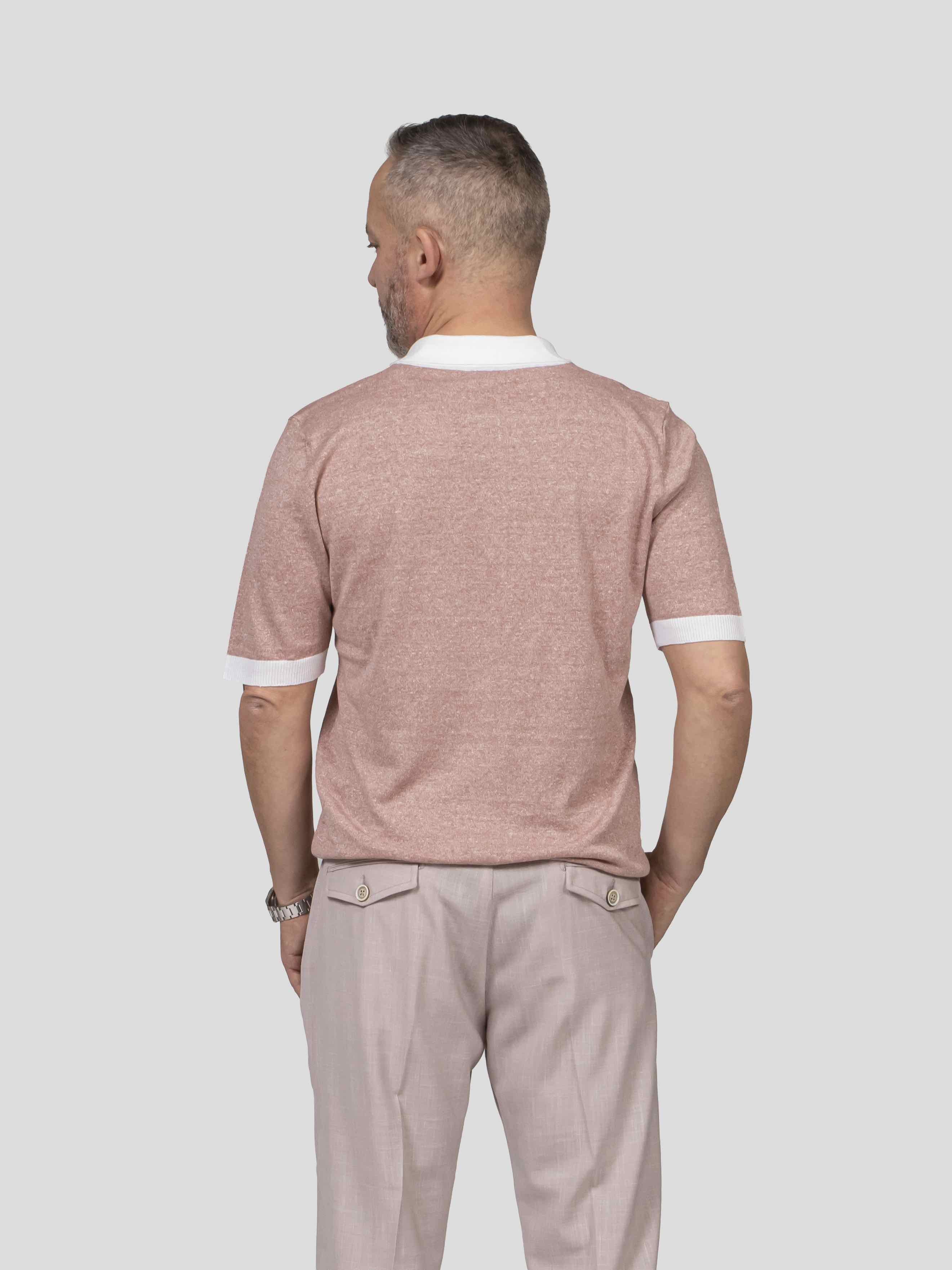 Eleventy Polo In Maglia 99-01 BIANCO