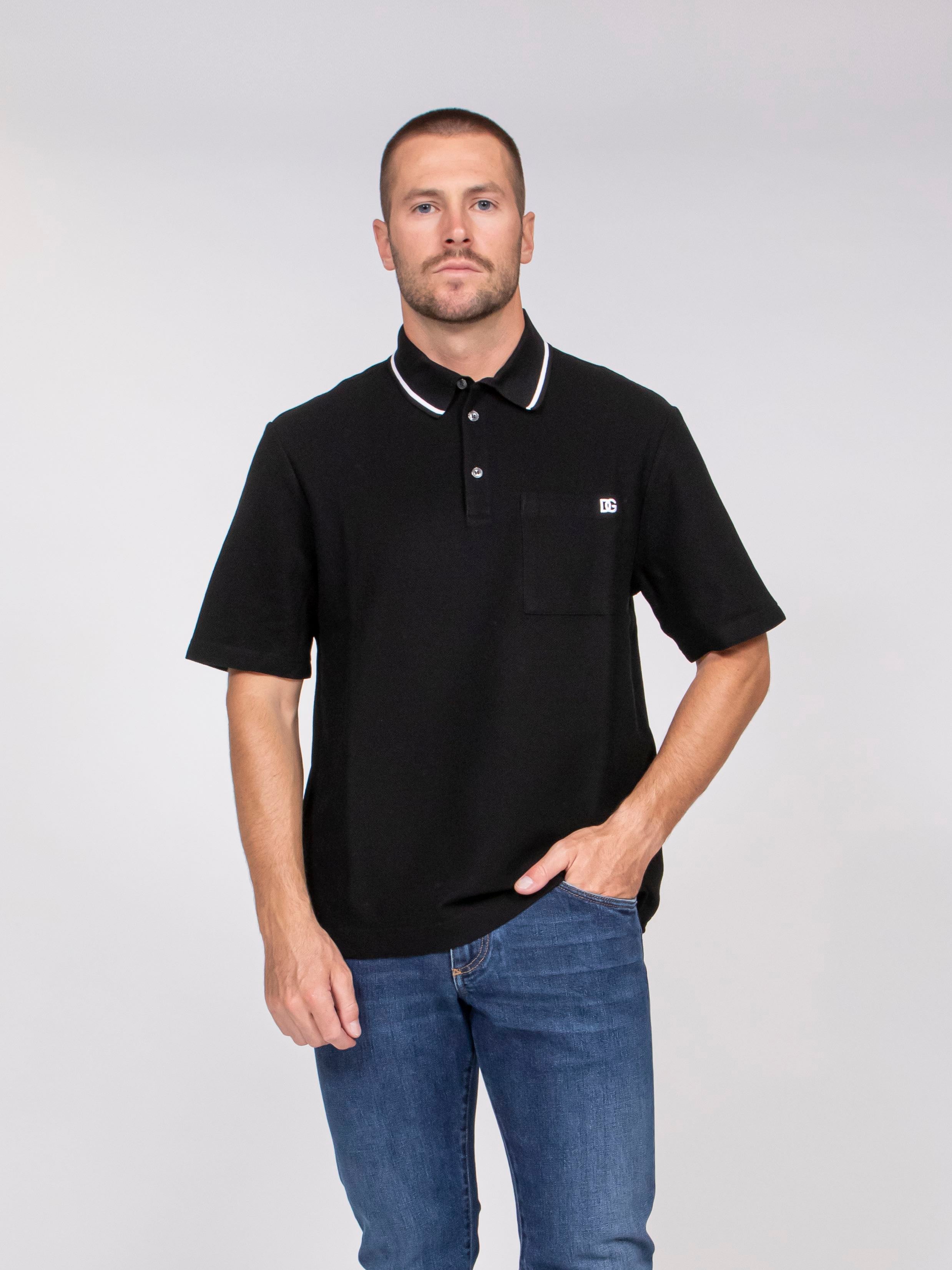 Dolce & Gabbana Polo M/c N0000 NERO