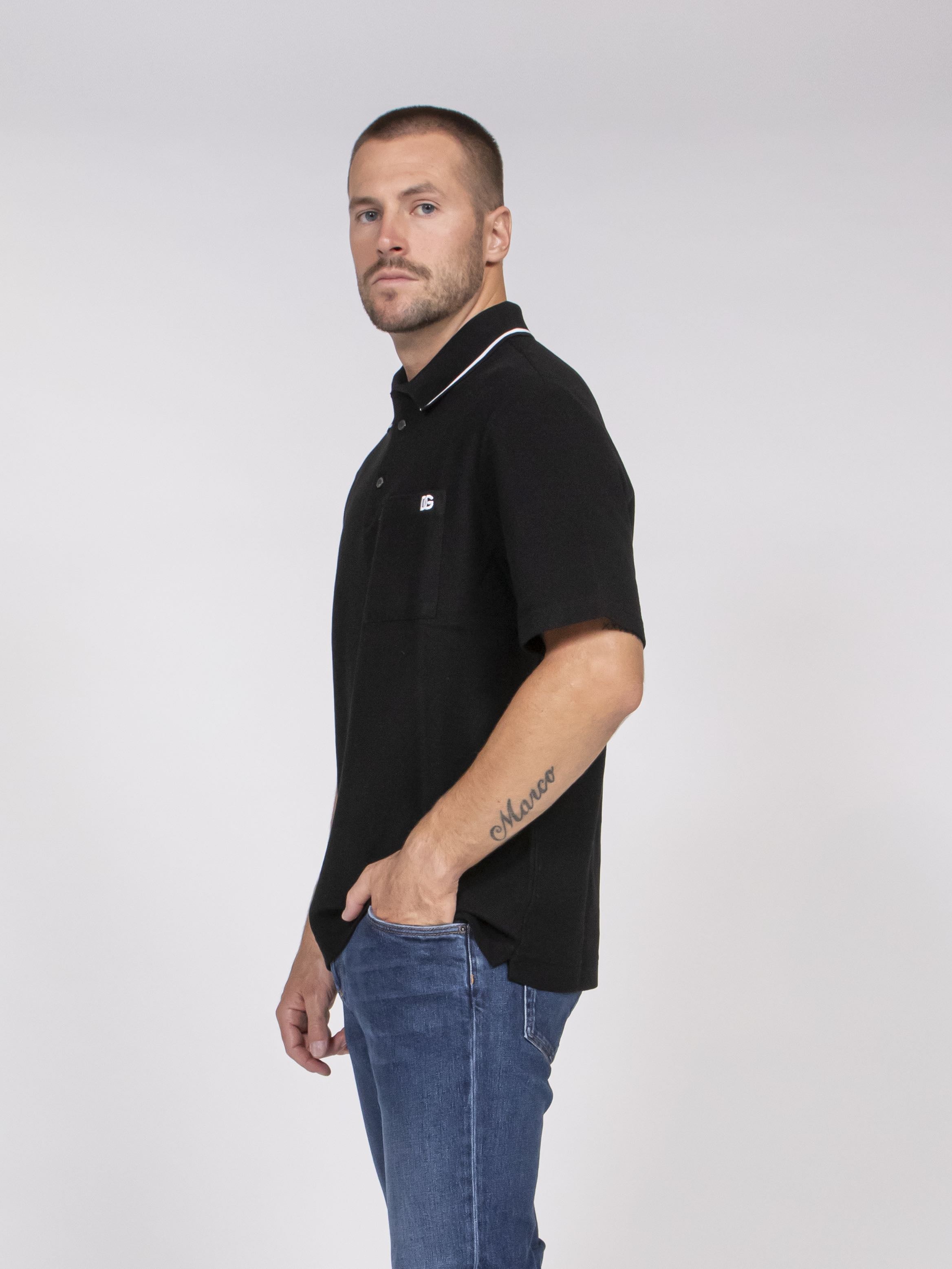 Dolce & Gabbana Polo M/c N0000 NERO