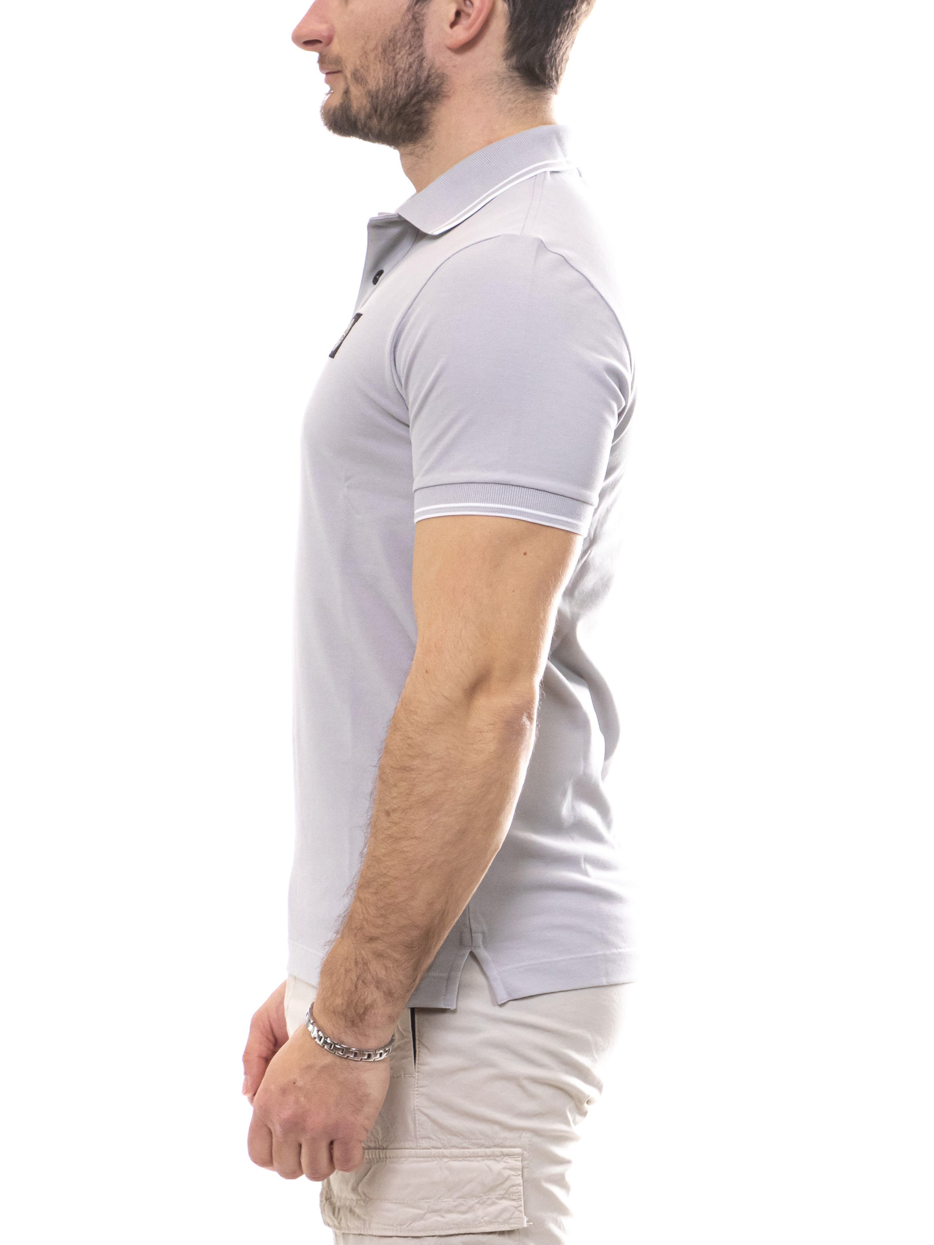 Stone Island Polo M/c V0061 GRIGIO PERLA