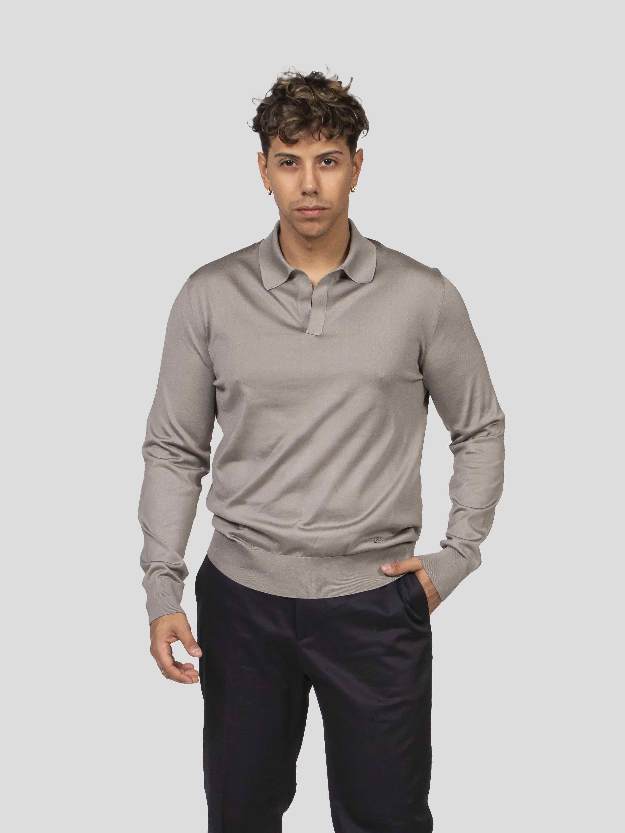 Dolce & Gabbana Polo M/l M0263 KAKI CHIARO