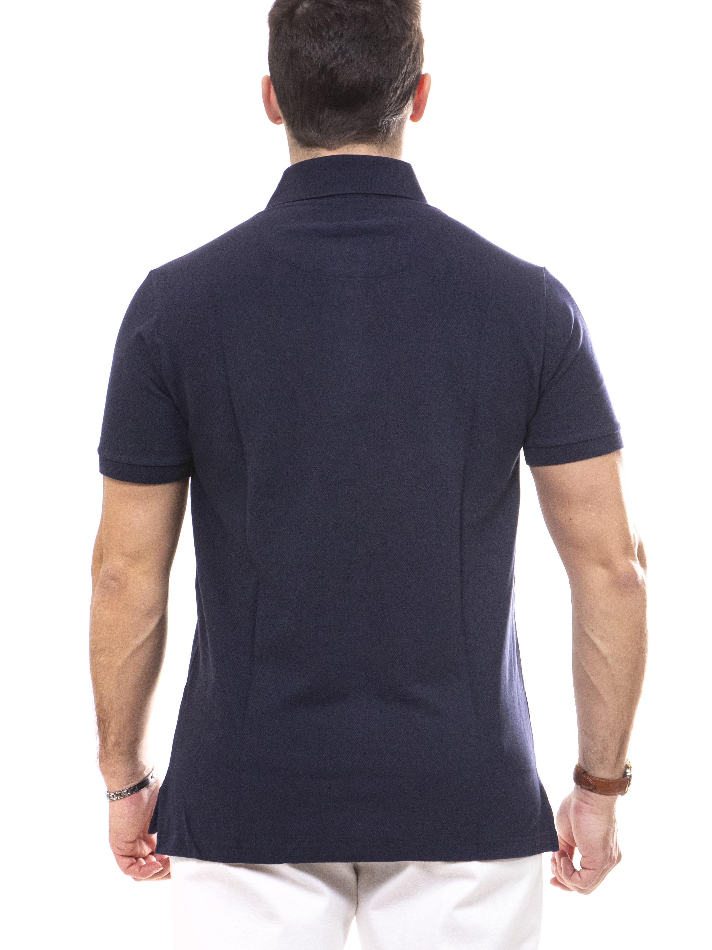 Etro Polo Roma B0387 BLU NAVY