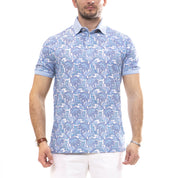 Etro Polo Roma X0801 STAMPA F.DO BIANCO
