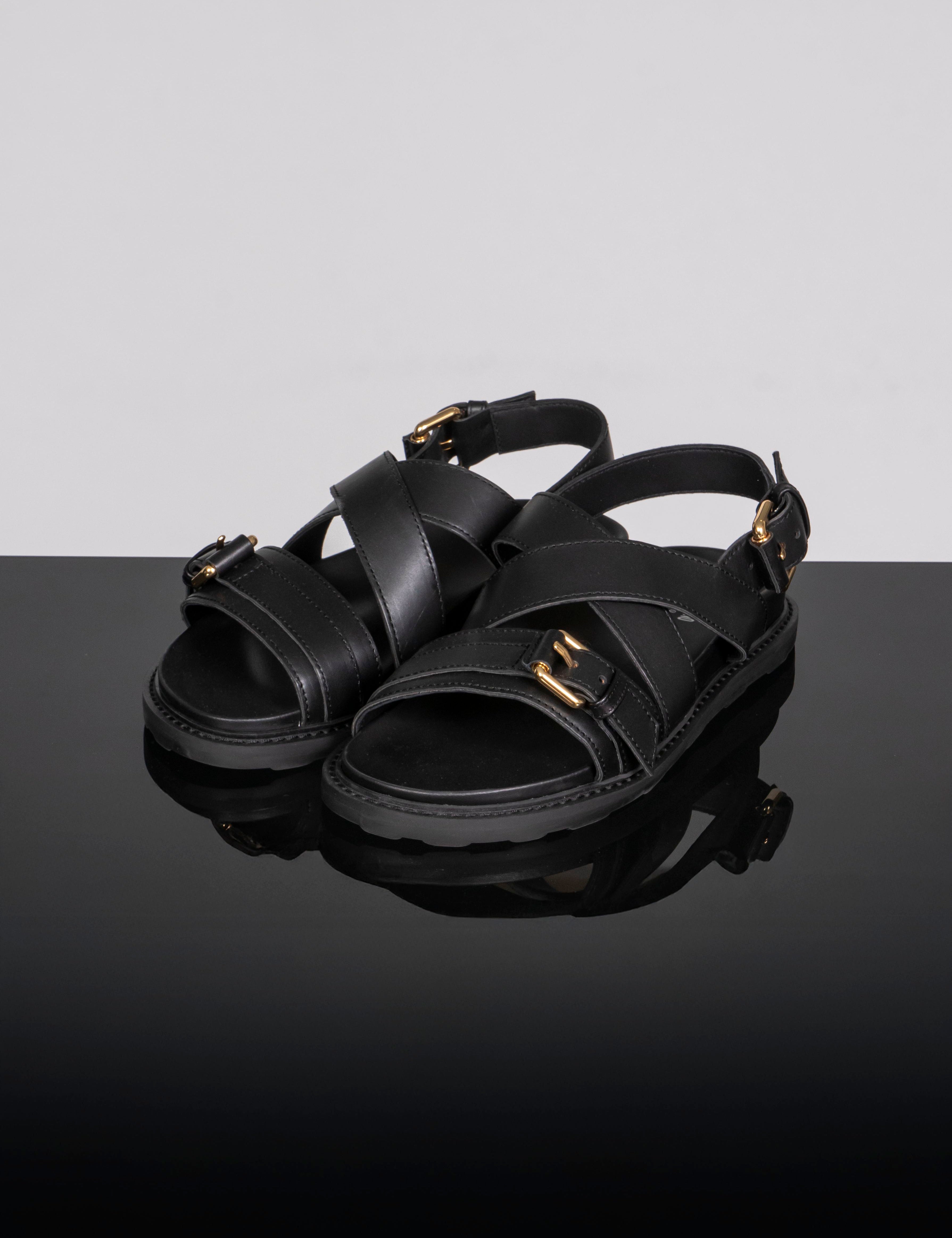 Moschino Sandalo 000 NERO
