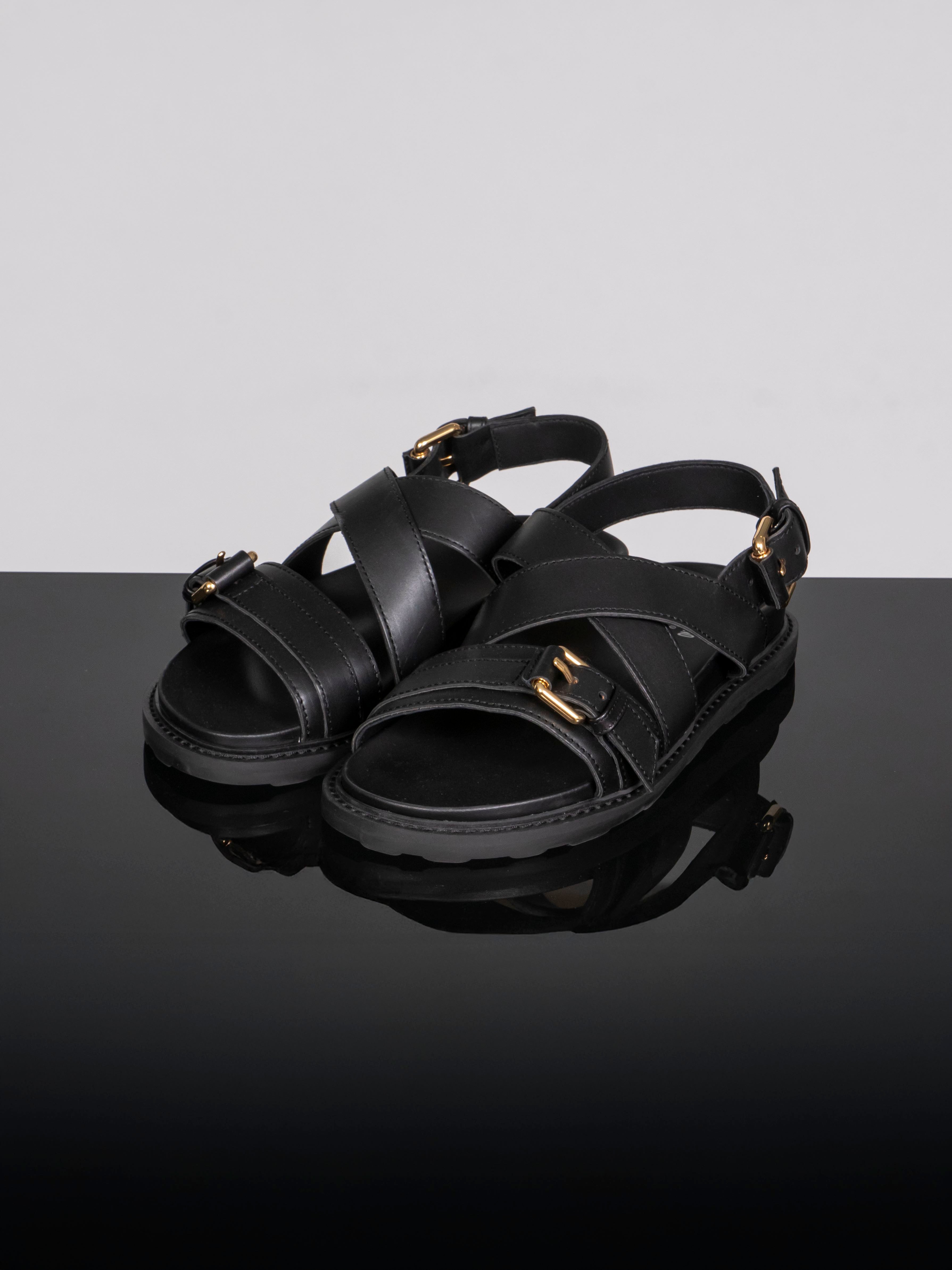 Moschino Sandalo 000 NERO
