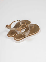 Michael Kors Sandalo 740 PALE GOLD