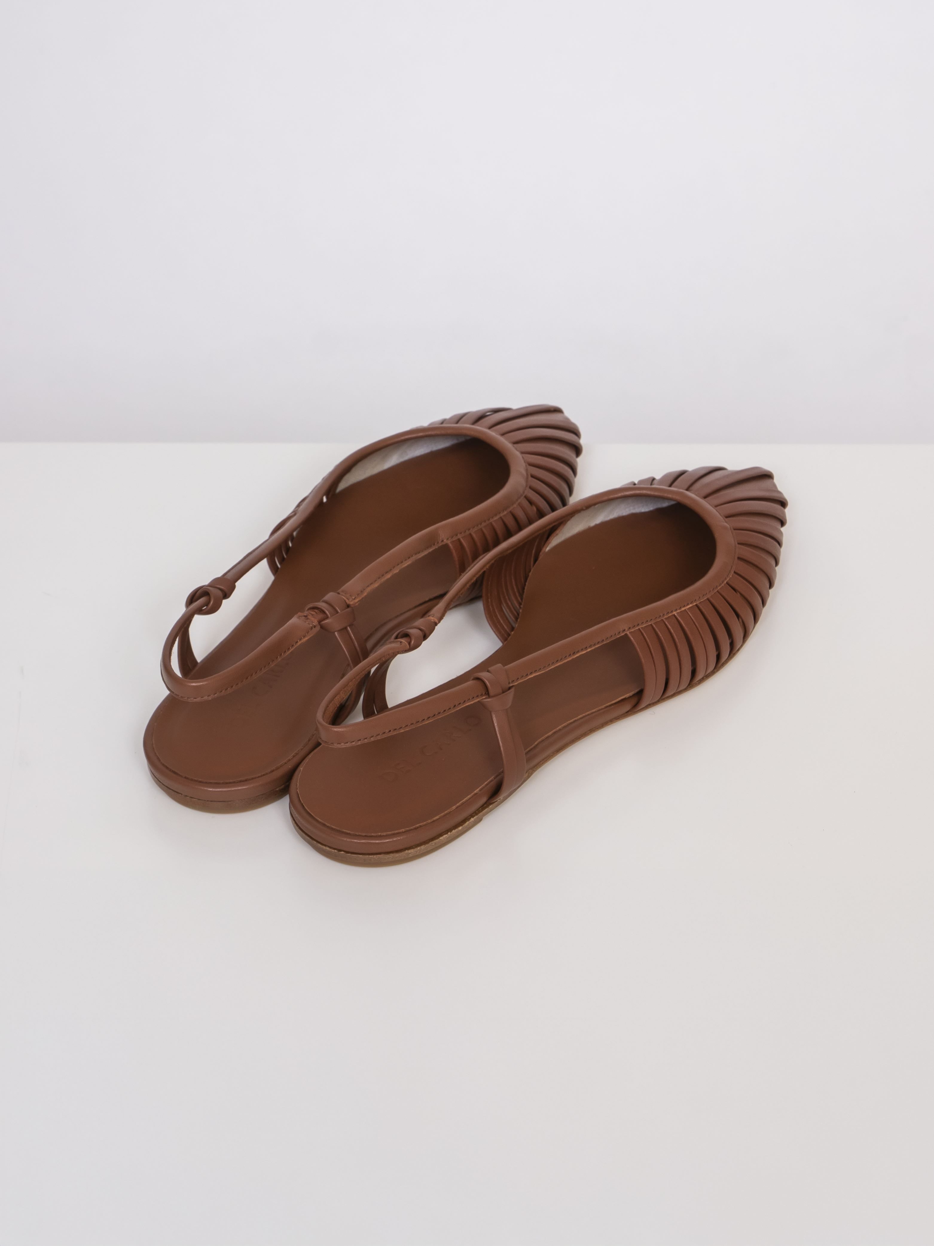 Del Carlo Sandalo Glamour CANNELLA