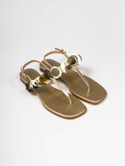 Michael Kors Sandalo Loretta 740 PALE GOLD