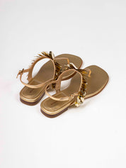 Michael Kors Sandalo Loretta 740 PALE GOLD
