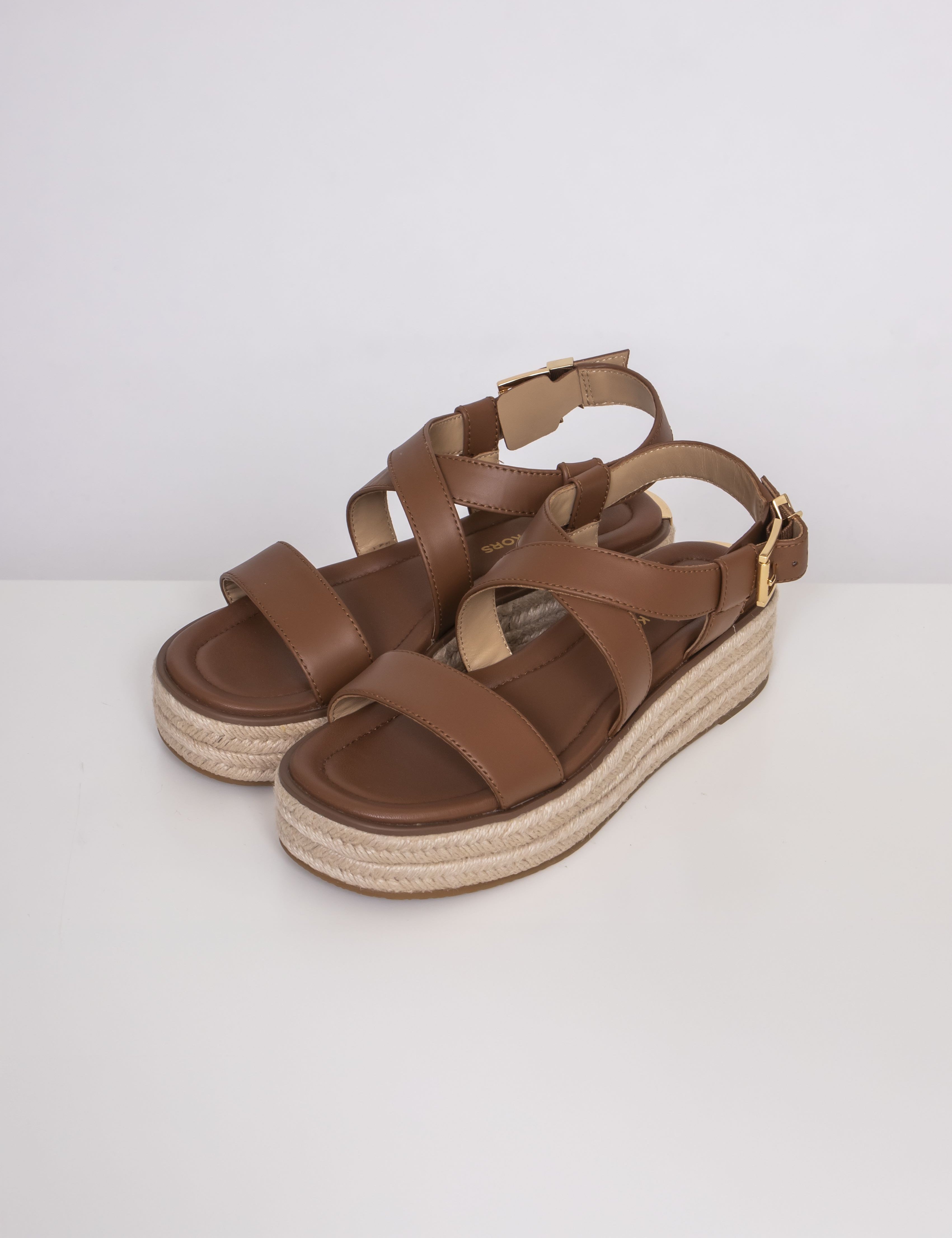 Michael Kors Sandalo Lynn Espadrille 230 LUGGAGE