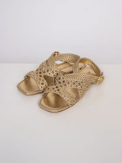 Stuart Weitzman Sandalo Thea GOE GOLDEN