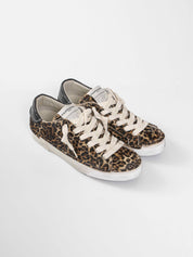 Philippe Model Scarpa Prsx Low DVA1 DELUX VINTAGE ANIMALIER LEO BRU