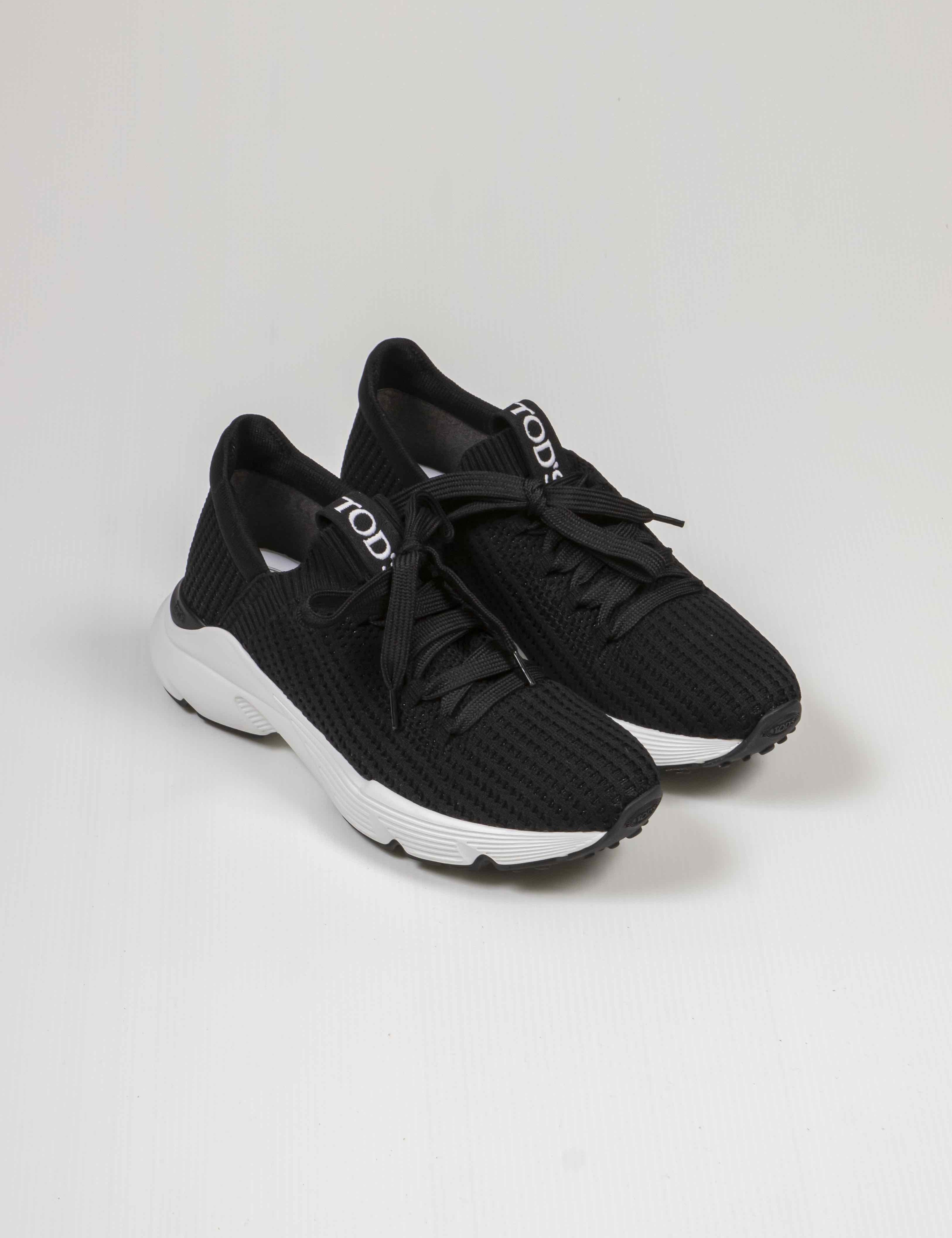 Tods Scarpa Sport Run U8Y NERO