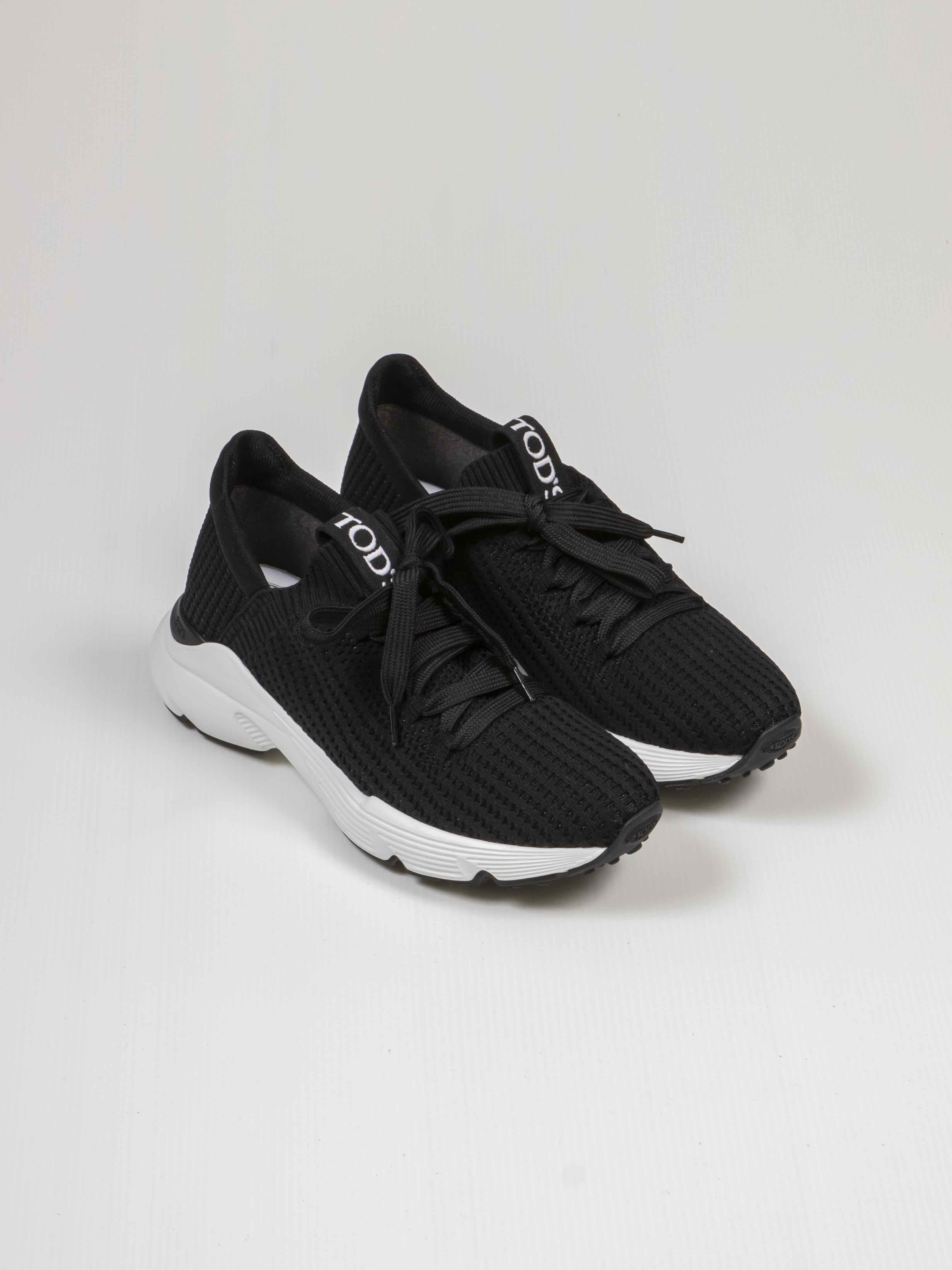 Tods Scarpa Sport Run U8Y NERO