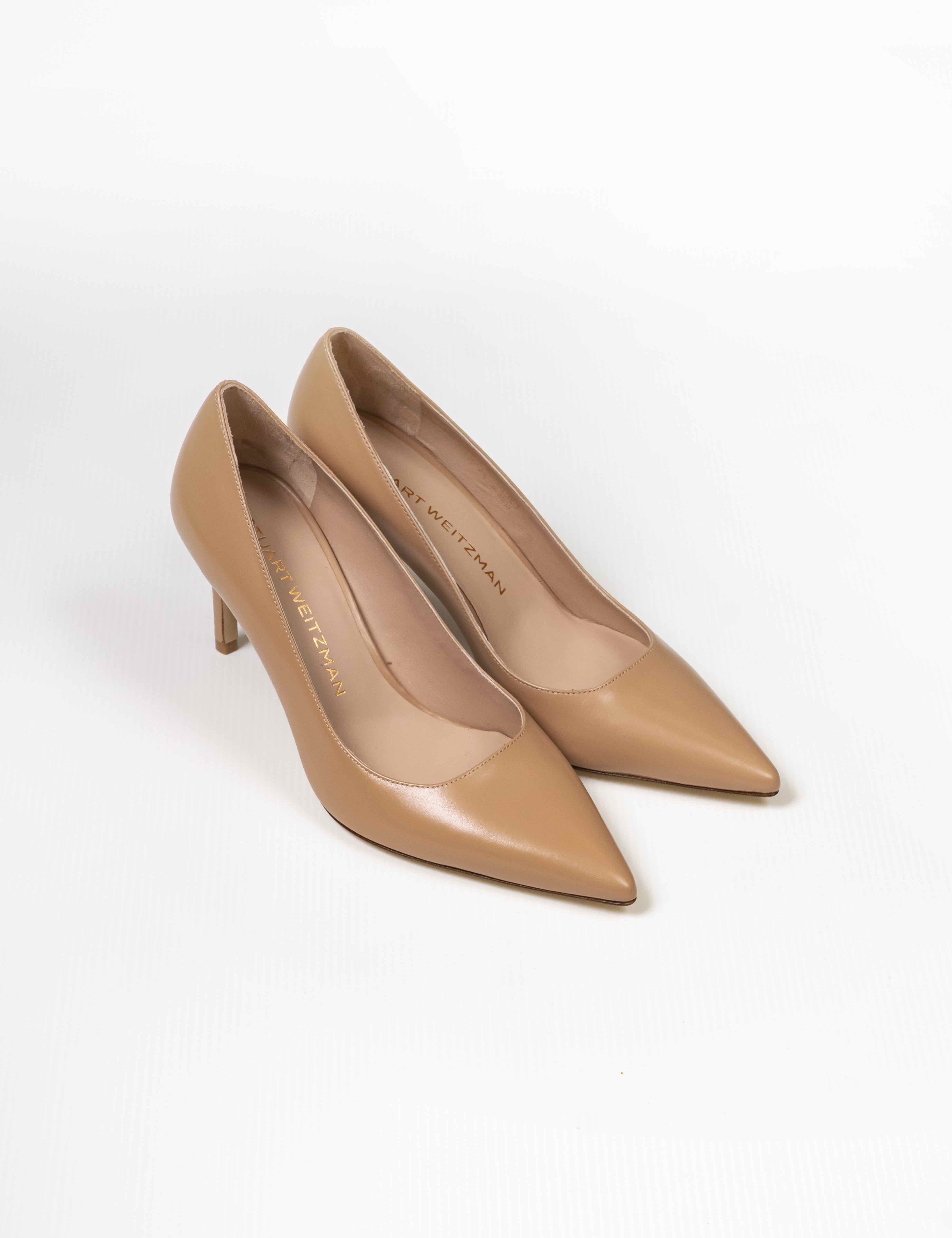 Stuart Weitzman Scarpa Stuart Power 75 AJM ADOBE