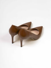 Stuart Weitzman Scarpa Stuart Power 75 QPI TOASTED ALMOND