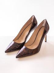 Stuart Weitzman Scarpa Stuart Power 85 DBR DARK BROWN