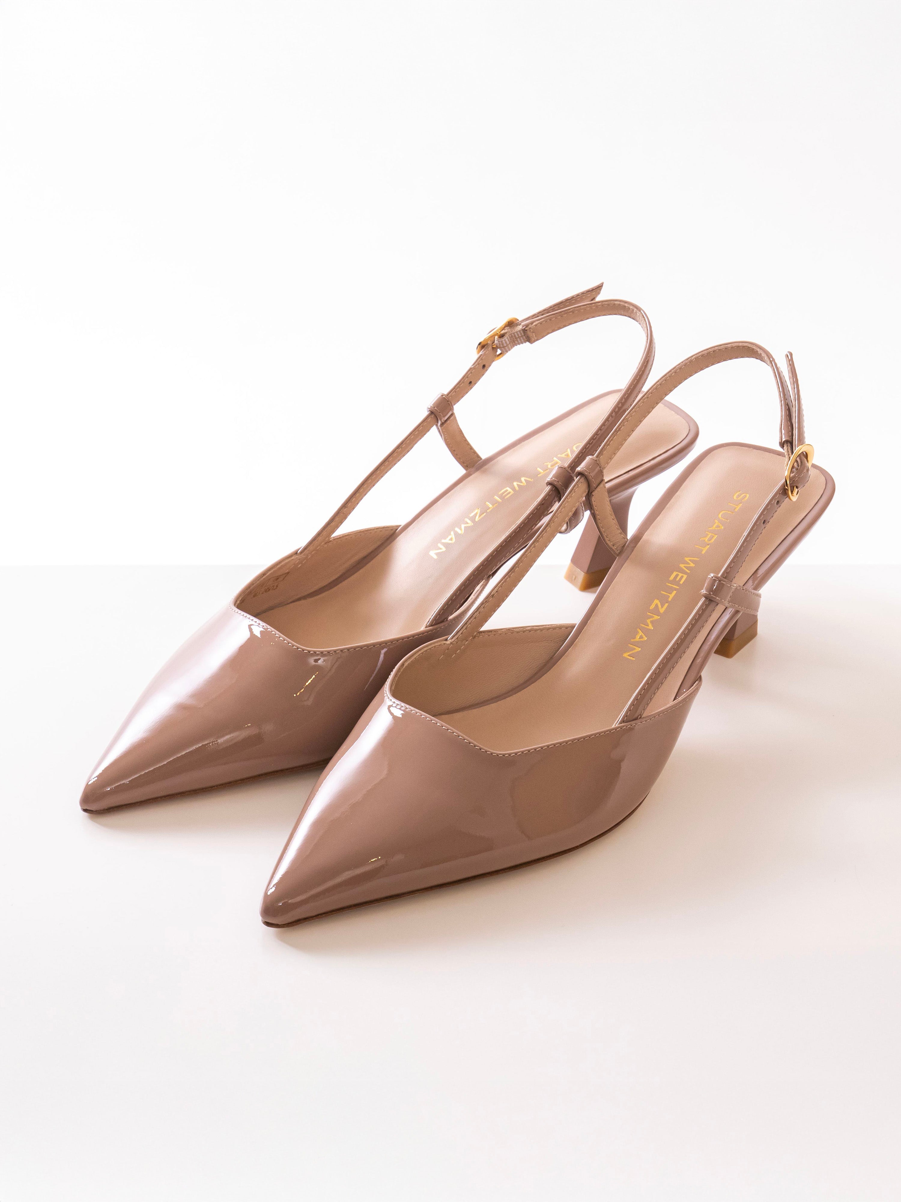 Stuart Weitzman Scarpa Vinnie 50 Slingback FWN FAWN