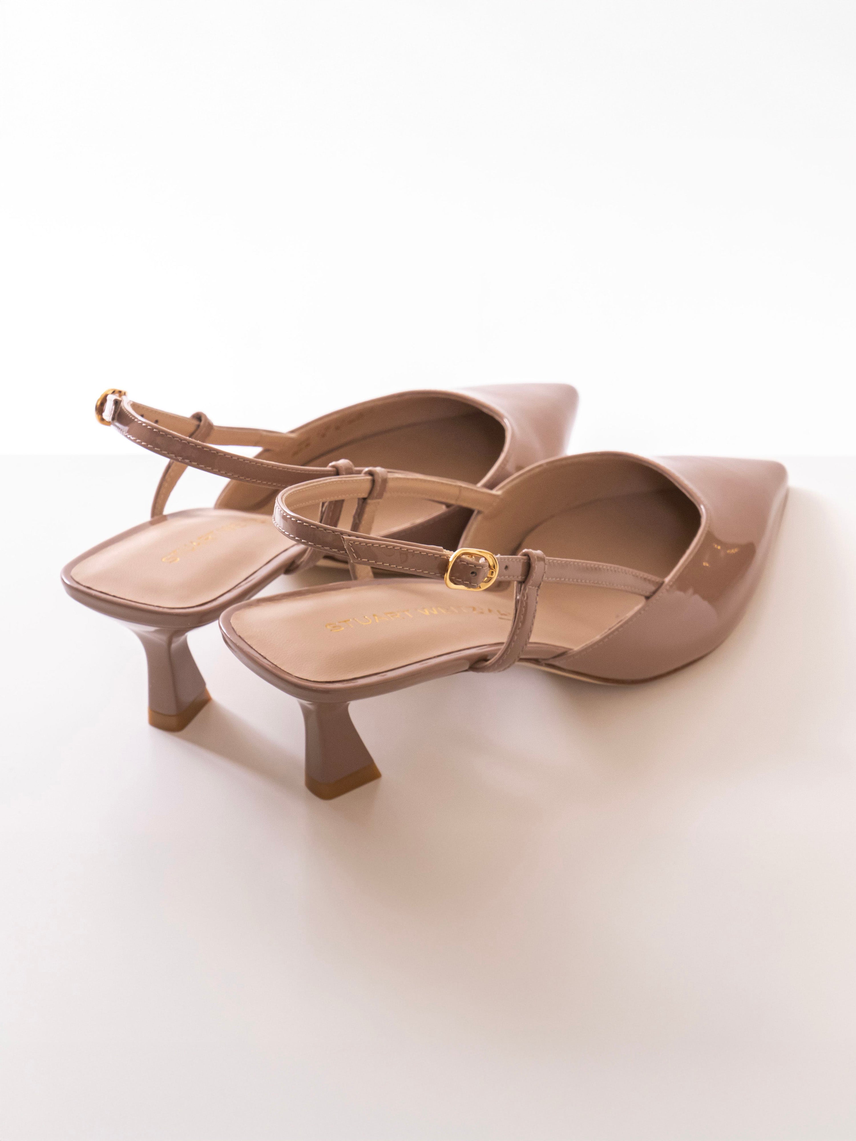 Stuart Weitzman Scarpa Vinnie 50 Slingback FWN FAWN
