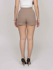 Elisabetta Franchi Short 229 ARGILLA
