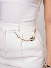 Elisabetta Franchi Short 360 AVORIO