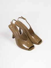 Stuart Weitzman Slingback 85 VC5 GOLDEN OLIVE