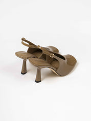 Stuart Weitzman Slingback 85 VC5 GOLDEN OLIVE