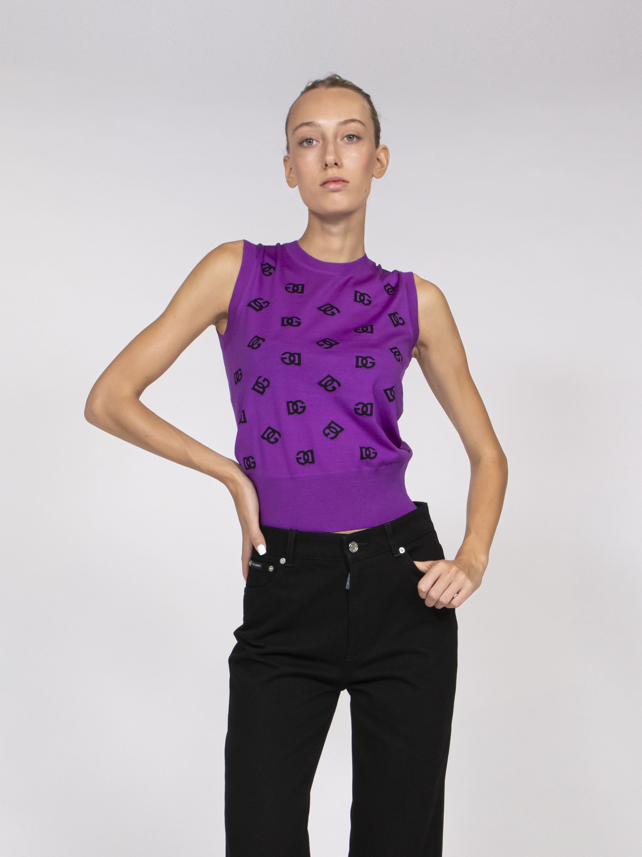 Dolce & Gabbana Smanicato FI540 VIOLA/NERO