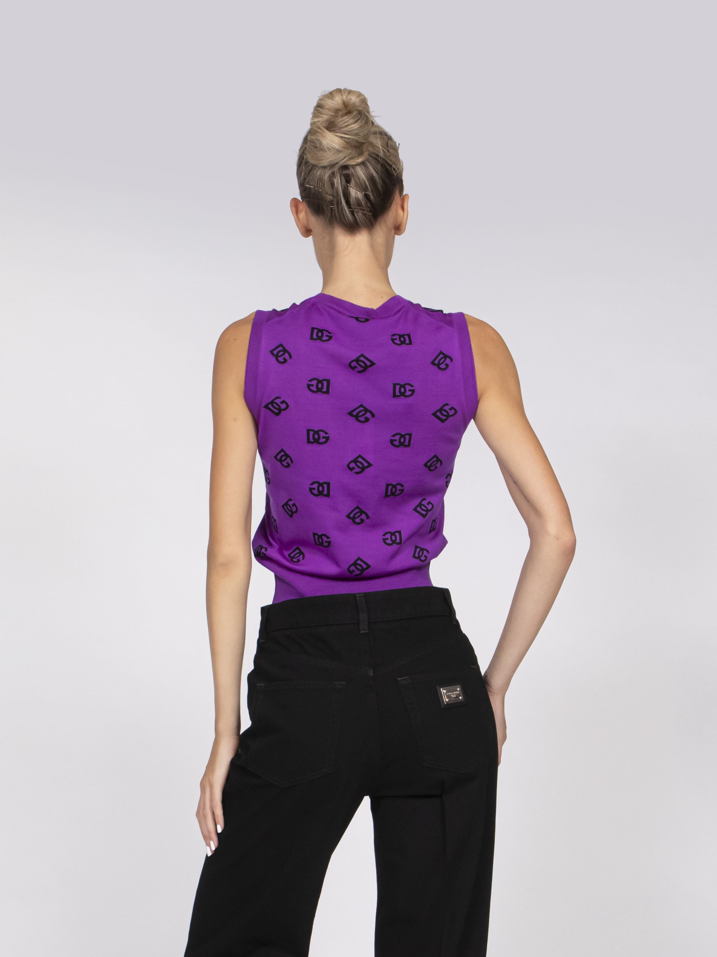 Dolce & Gabbana Smanicato FI540 VIOLA/NERO