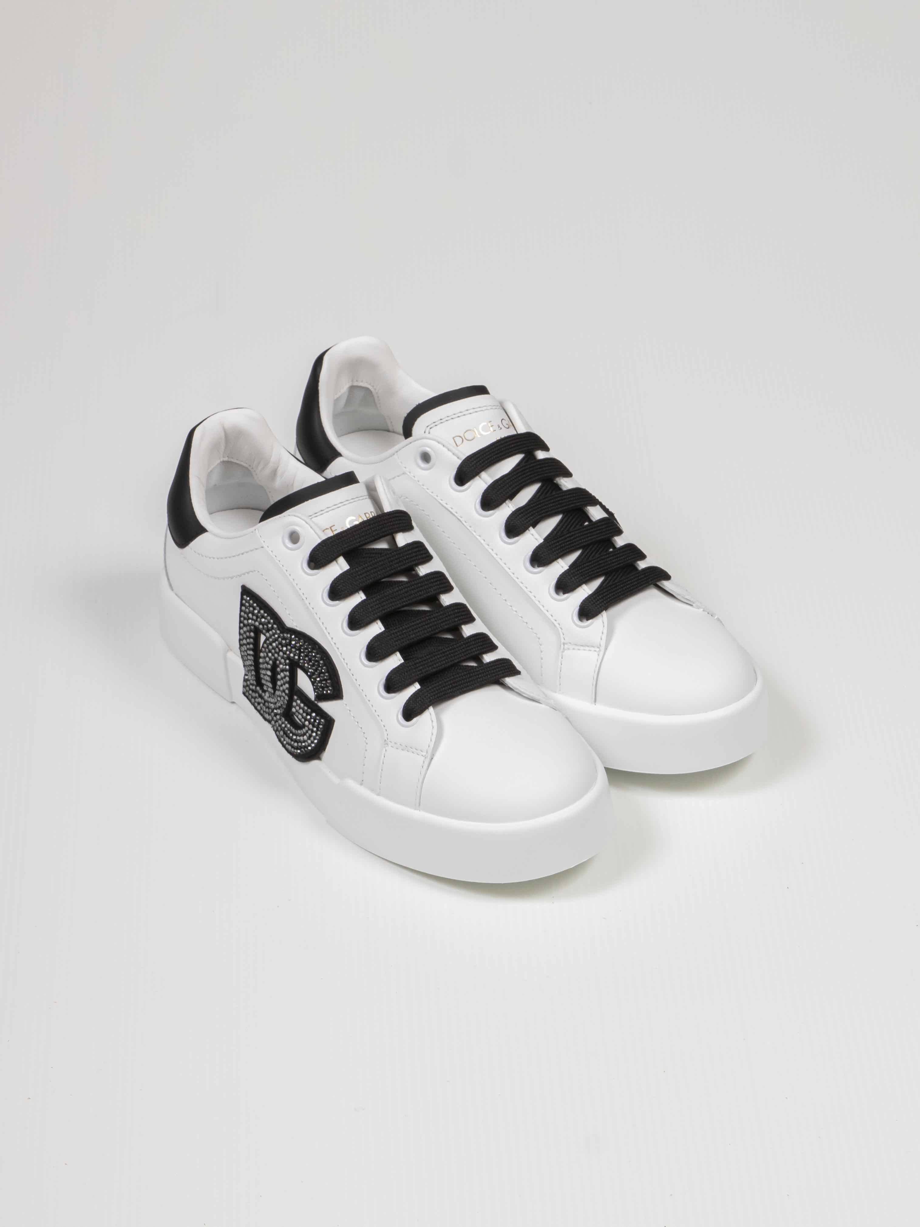 Dolce & Gabbana Sneaker Bassa 89697 BIANCO/NERO