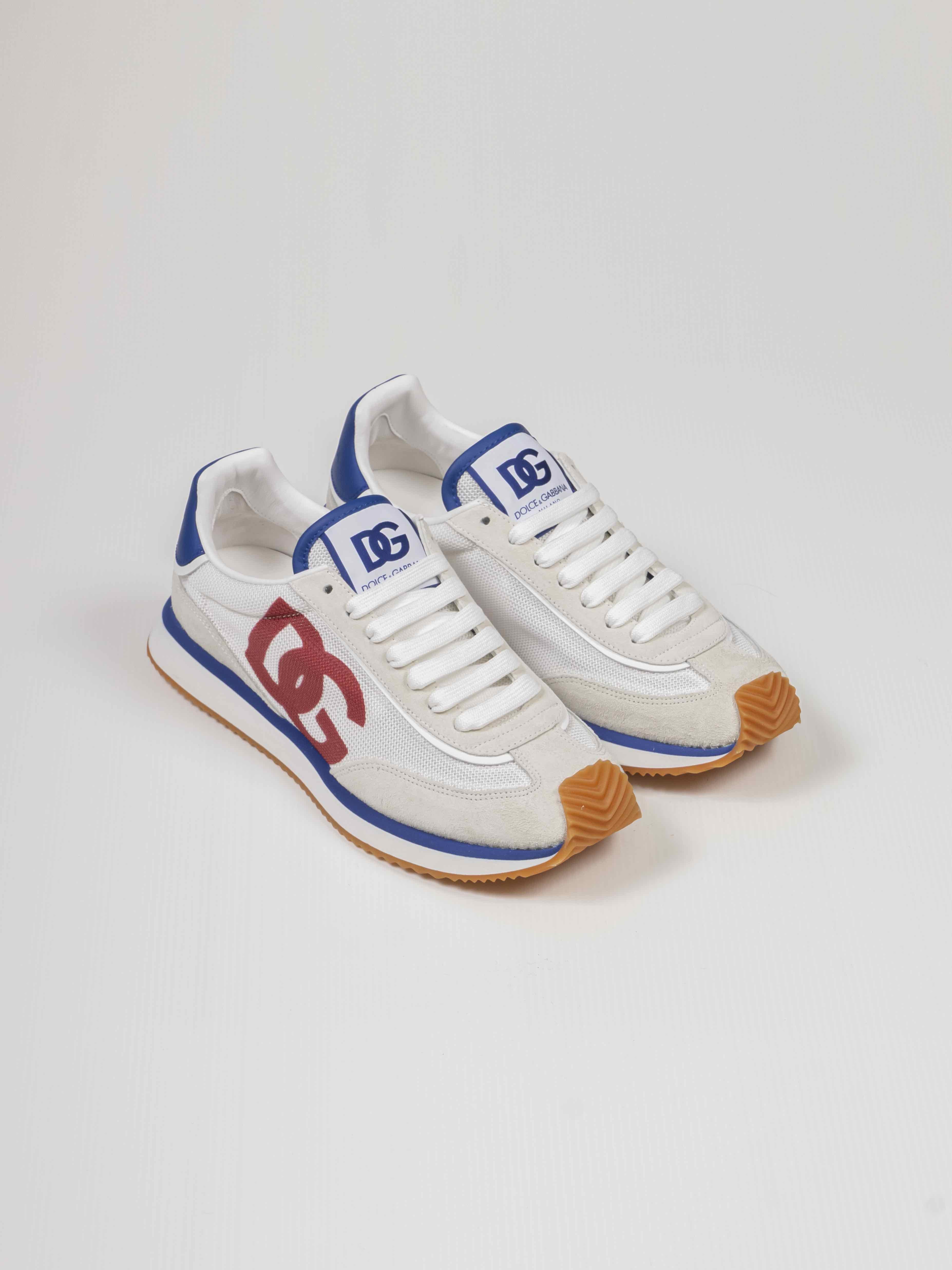 Dolce & Gabbana Sneaker Bassa 89926 BIANCO/ROSSO