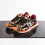 Dolce & Gabbana Sneaker Bassa 8B965 LEO+NERO/NAT