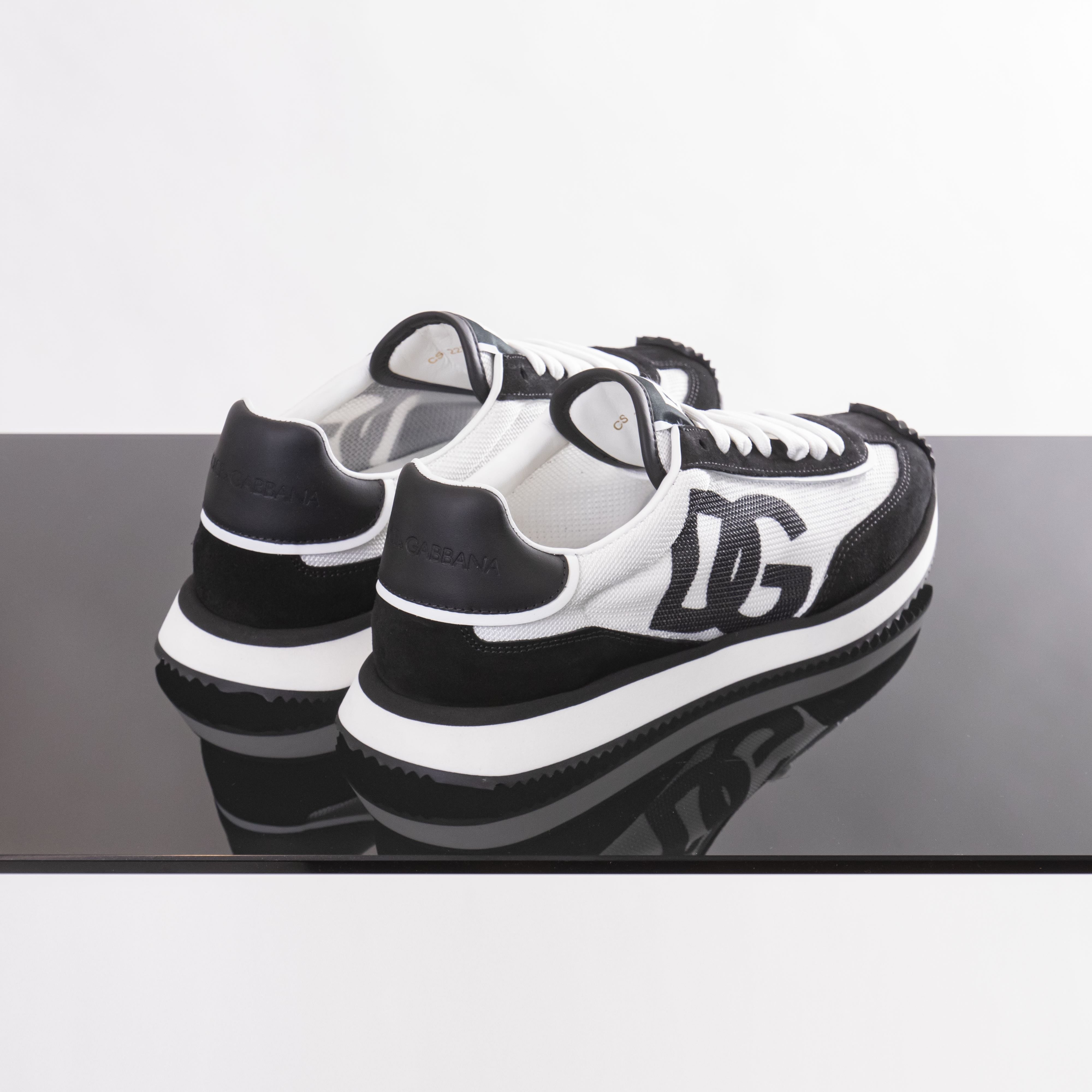 Dolce & Gabbana Sneaker Bassa 8I050 BIANCO/NERO