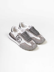 Dolce & Gabbana Sneaker Bassa 8K044 BIANCO/GRAFITE