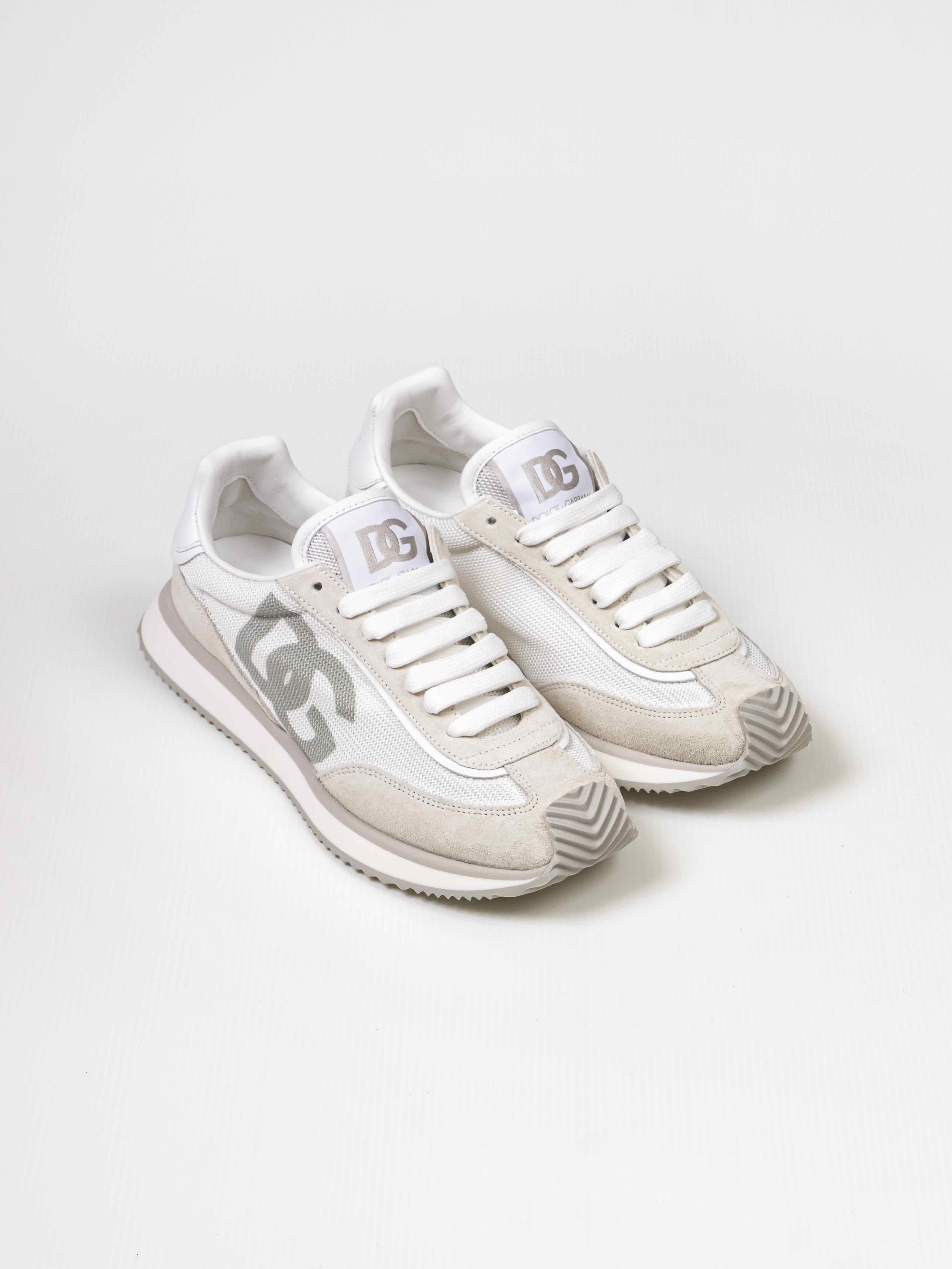 Dolce & Gabbana Sneaker Bassa Dragon 8B930 BIANCO/BIANCO
