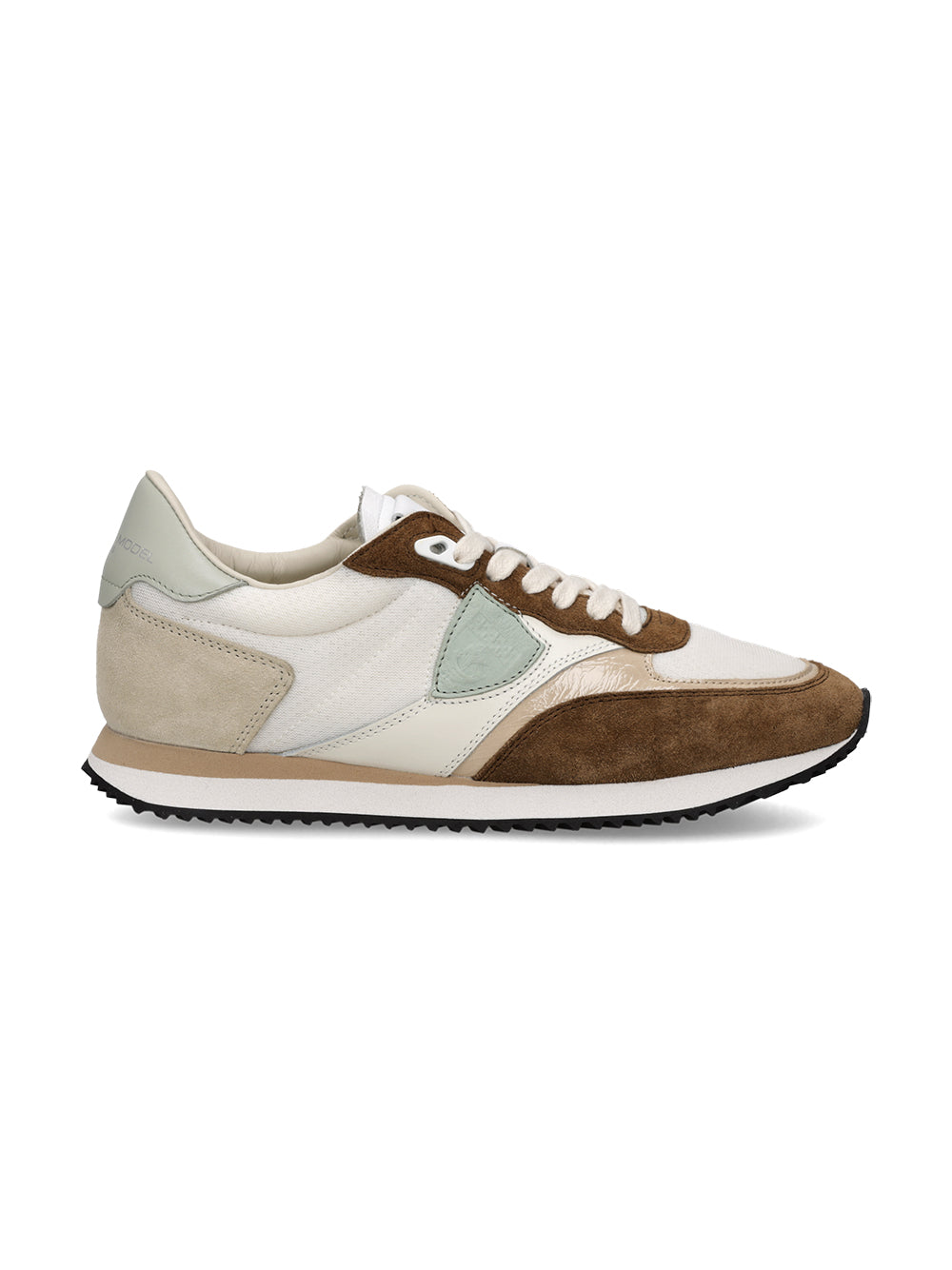Philippe Model Sneaker Blville Low MONDIAL TECH BLANC BRUN