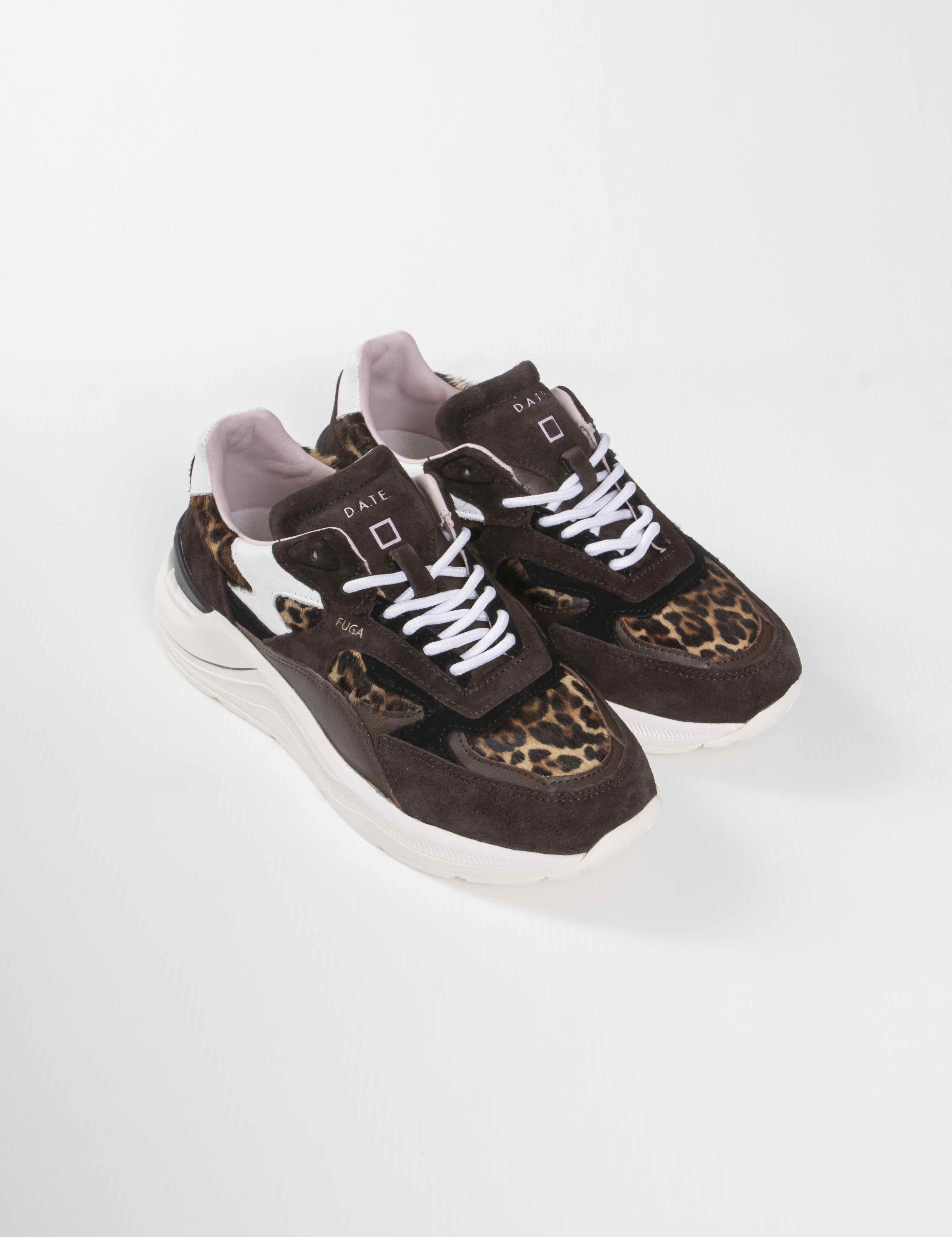 Date Sneaker Fuga Pony LEOPARD