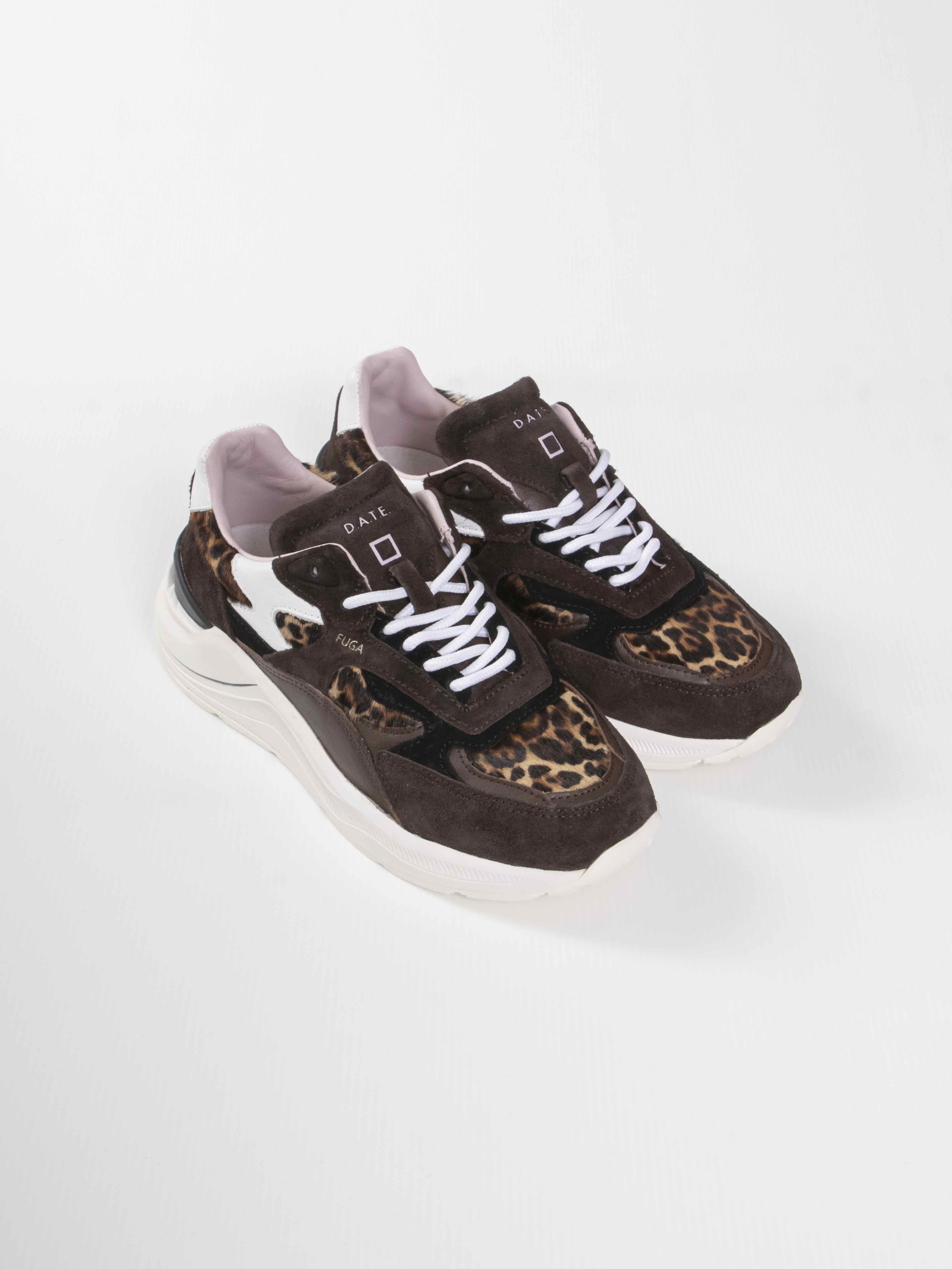 Date Sneaker Fuga Pony LEOPARD