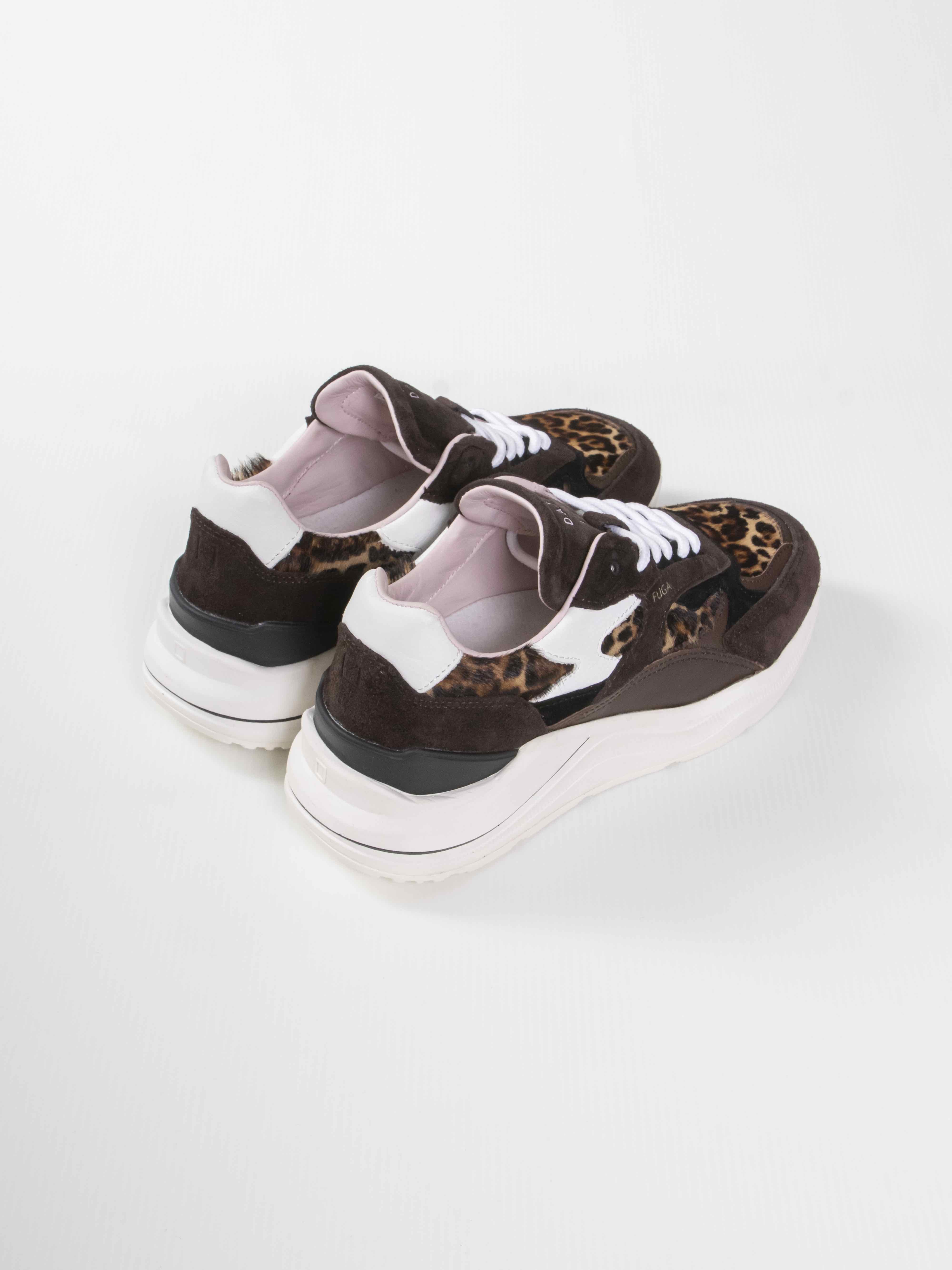Date Sneaker Fuga Pony LEOPARD