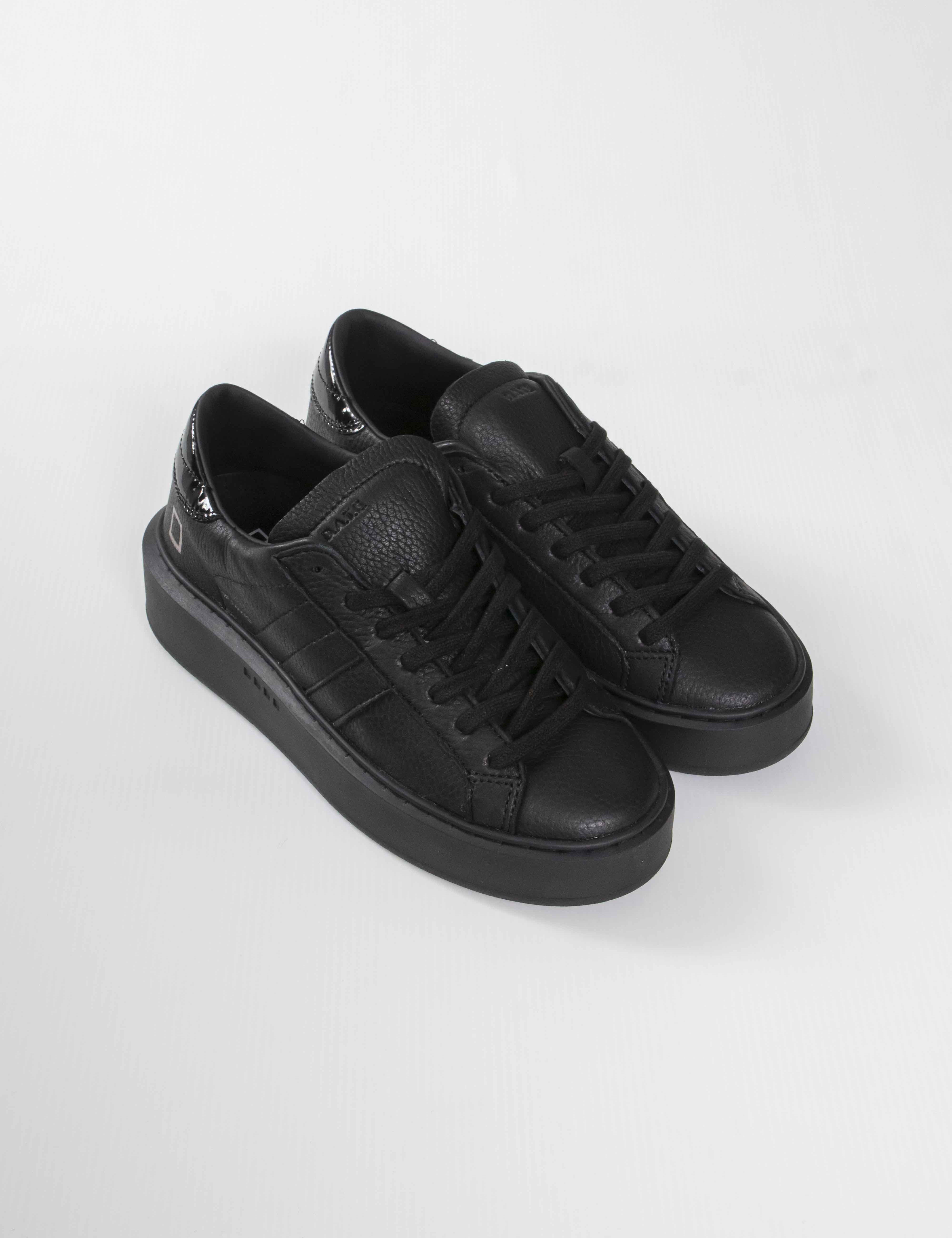 Date Sneaker Hill Low Platform Mono BLACK BLACK