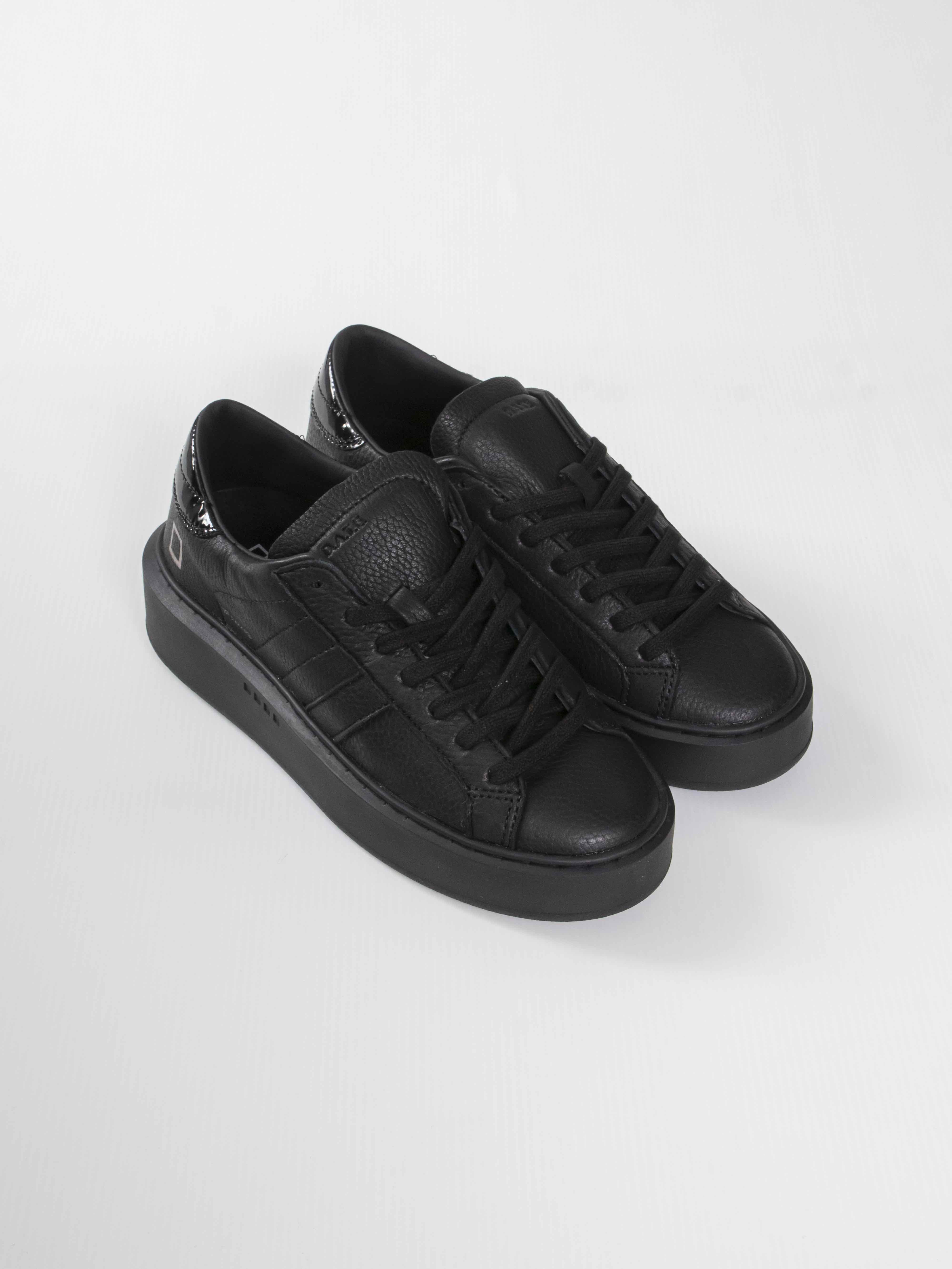 Date Sneaker Hill Low Platform Mono BLACK BLACK