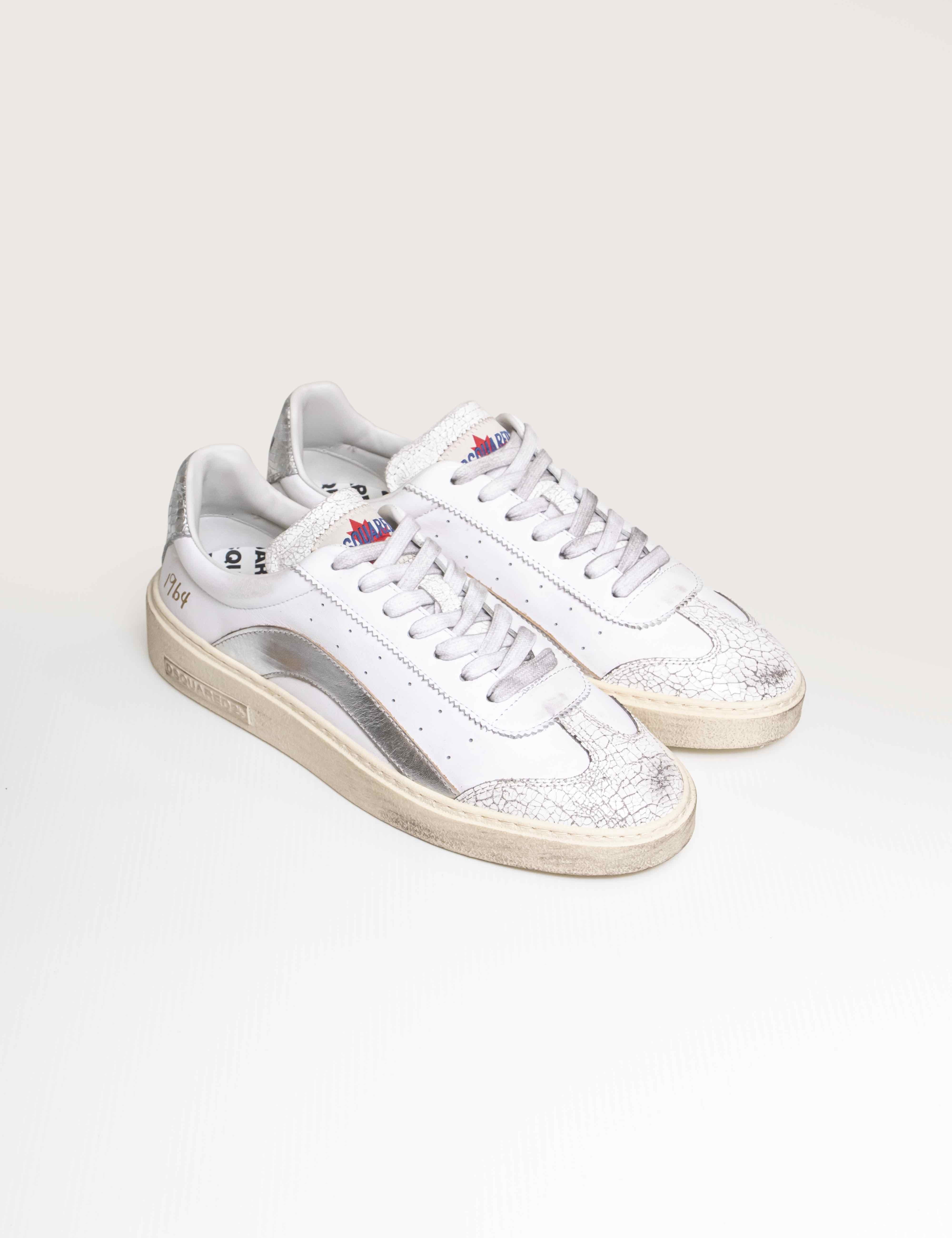 Dsquared2 Sneaker M1170 BIANCO+SILVER
