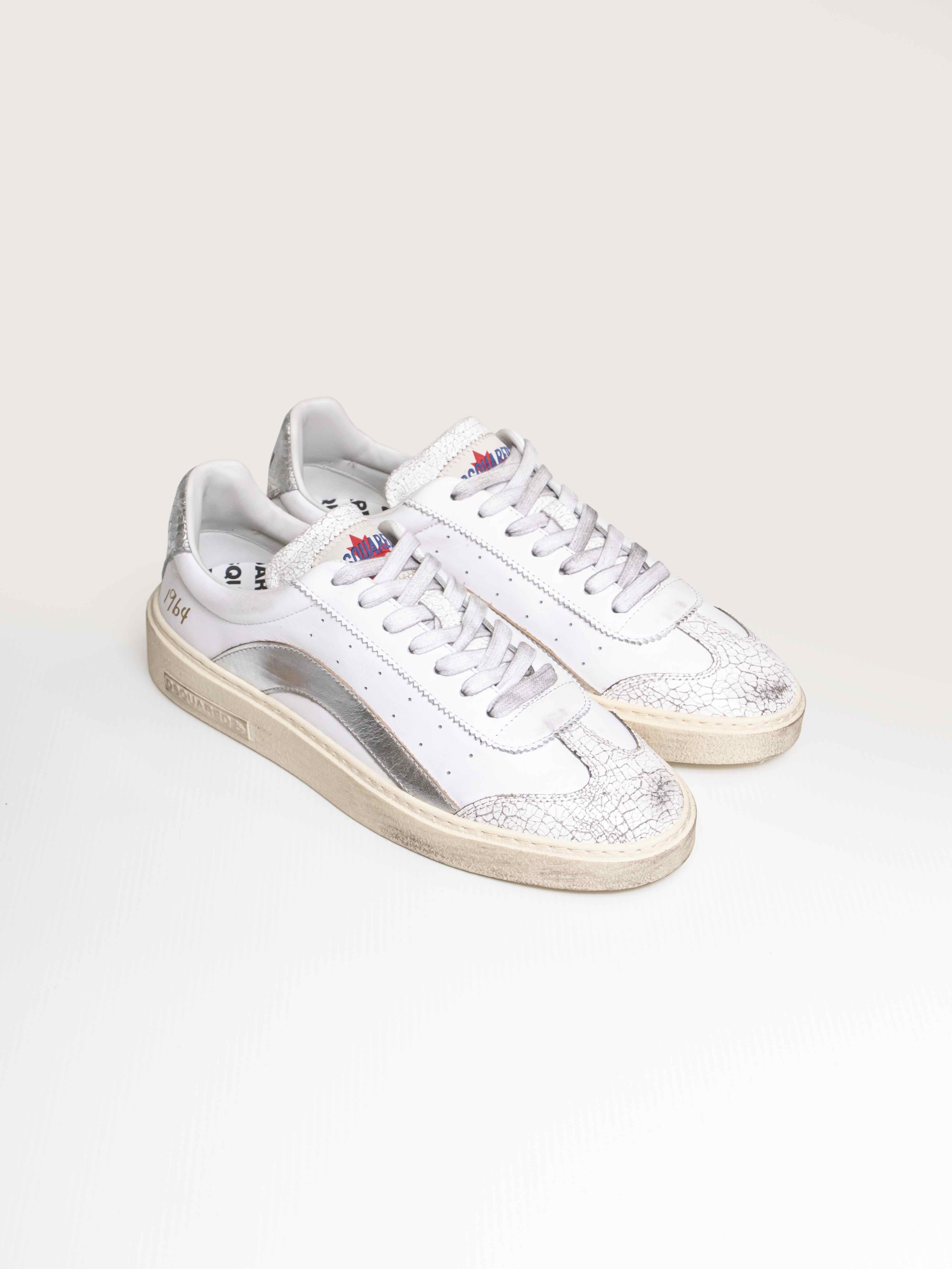 Dsquared2 Sneaker M1170 BIANCO+SILVER